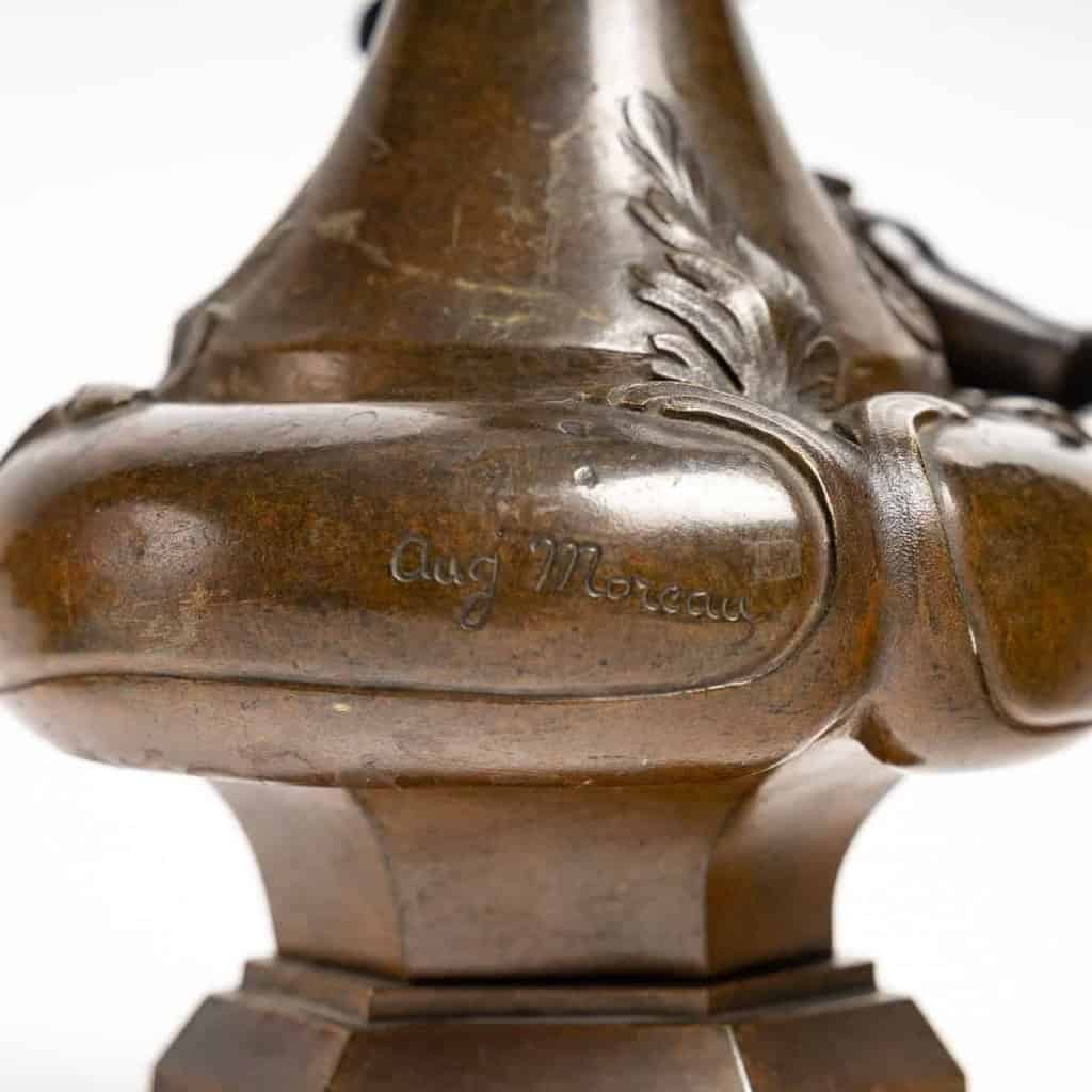 Paire de vases en bronze du XIXème siècle | Biron Paire de vases en bronze du XIXème siècle
