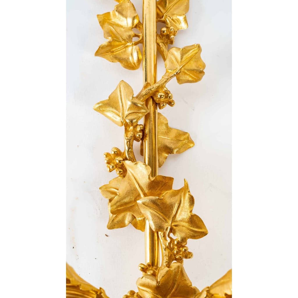 Paire d’appliques d’époque Louis XVI (1774 – 1793). | Biron Paire d'appliques d'époque Louis XVI (1774 - 1793).
