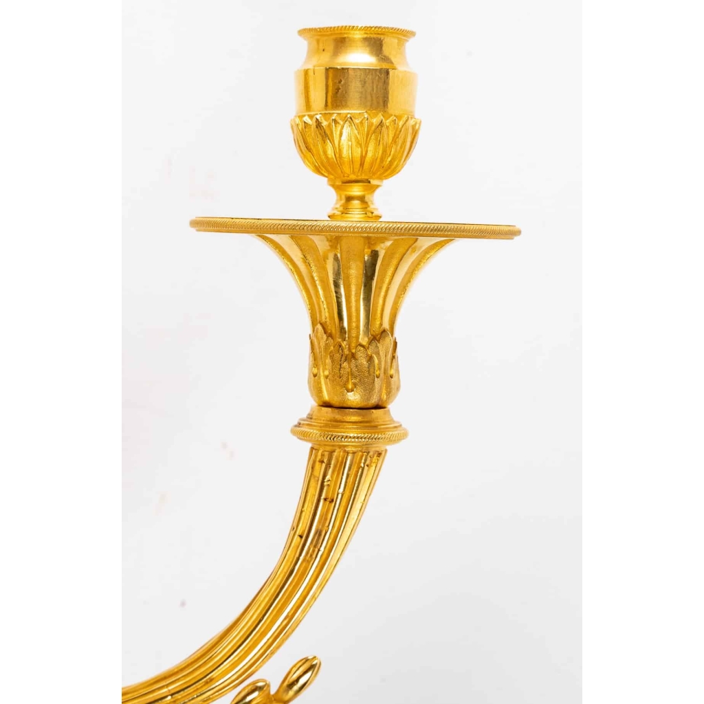 Paire d’appliques d’époque Louis XVI (1774 – 1793). | Biron Paire d'appliques d'époque Louis XVI (1774 - 1793).