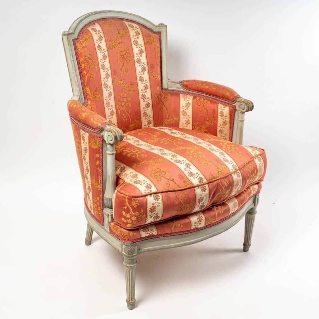 Bergère Louis XVI. Estampillée G Jacob. | Biron |||||||||