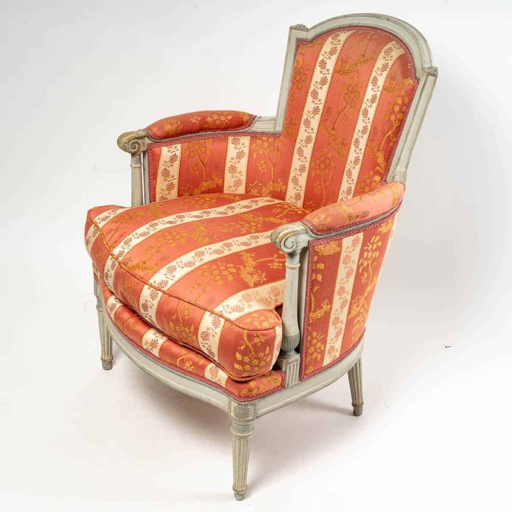 Bergère Louis XVI. Estampillée G Jacob. | Biron Bergère Louis XVI. Estampillée G Jacob.