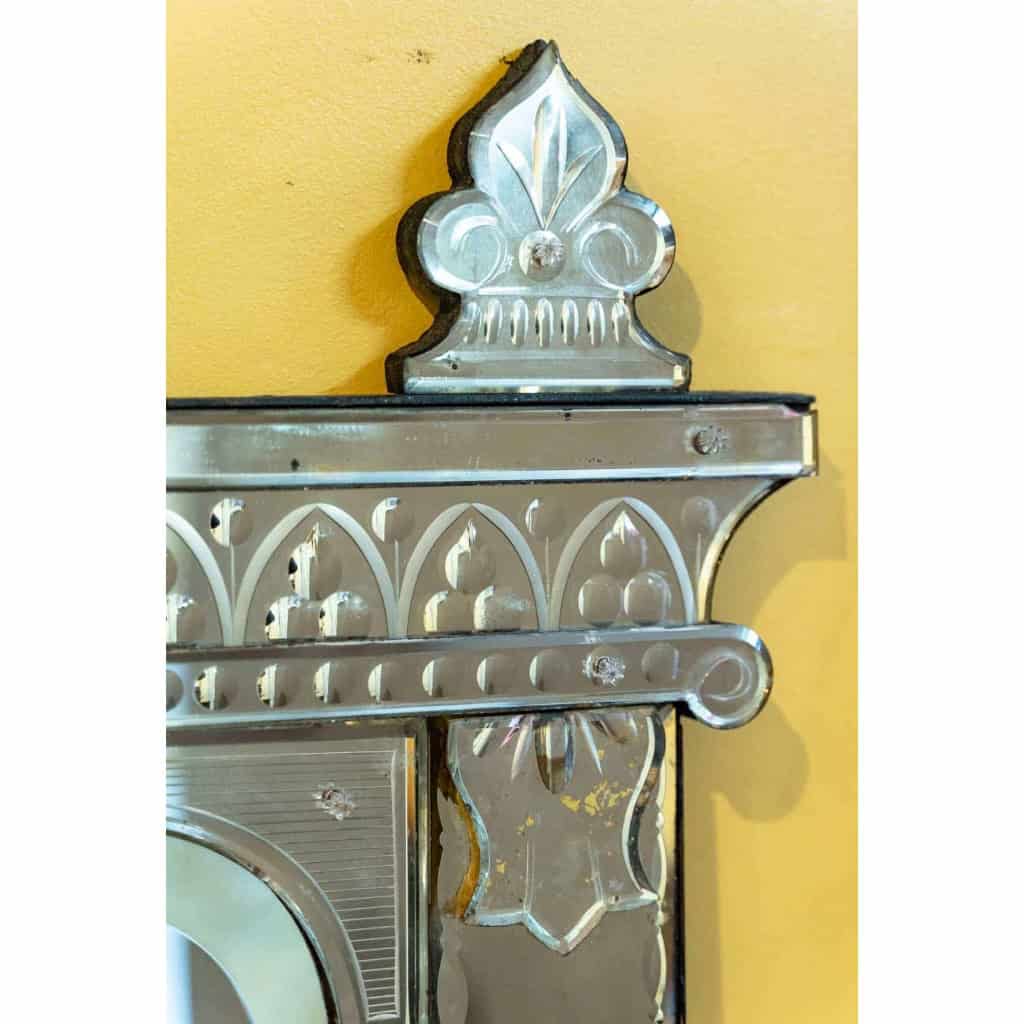 Grand Miroir De Venise. Epoque Napoléon III | Biron Grand Miroir De Venise. Epoque Napoléon III