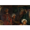 Tableau orientaliste du XIXème siècle, Le Sultan | Biron Tableau orientaliste du XIXème siècle, Le Sultan