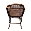 ROCKING CHAIR estampillé Thonet en hêtre courbé 1900. | Biron ROCKING CHAIR estampillé Thonet en hêtre courbé 1900.
