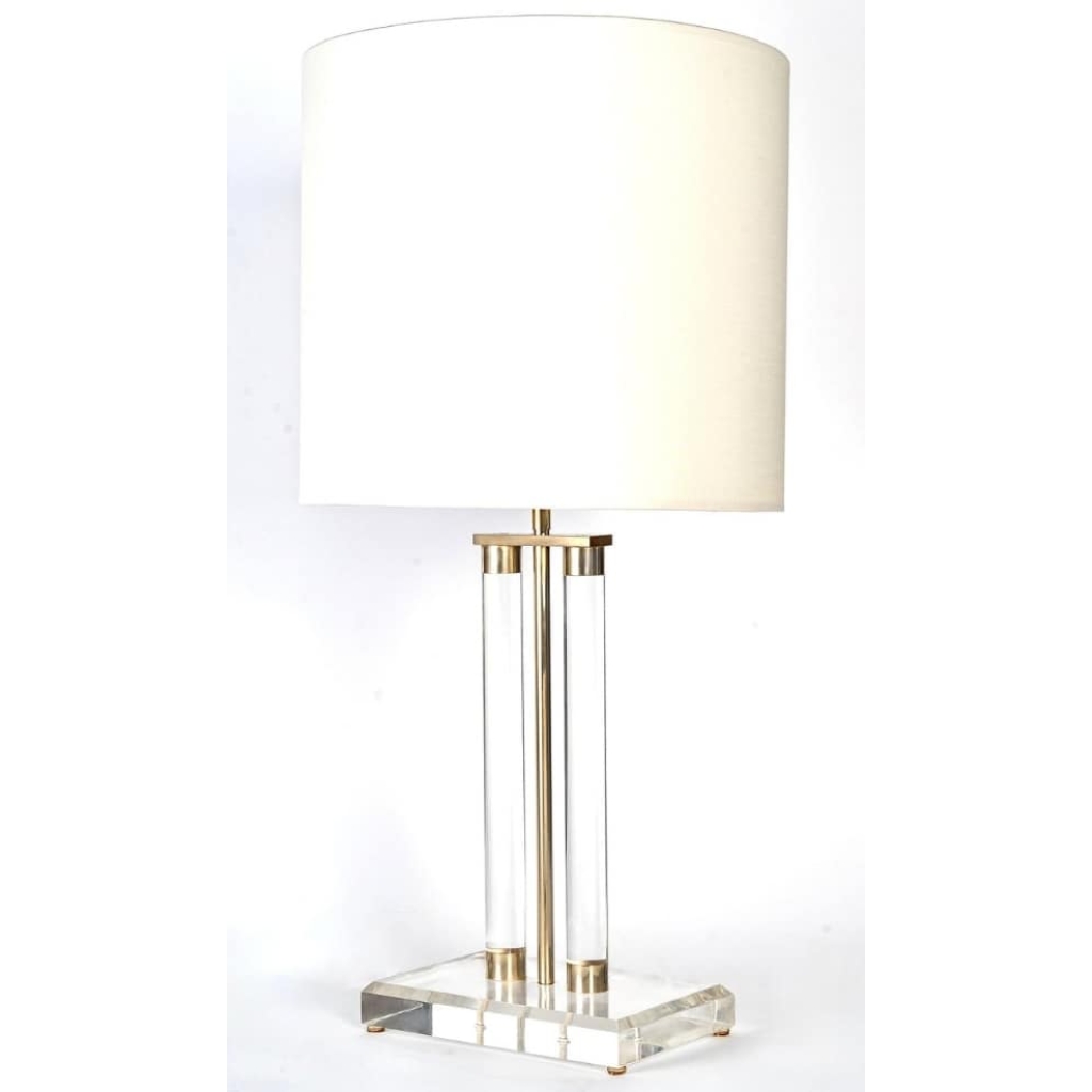 1970 Lampe en Altuglas Maison Roche | Biron 1970 Lampe en Altuglas Maison Roche