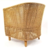 1970 Paire de fauteuils canné de la Maison Roche