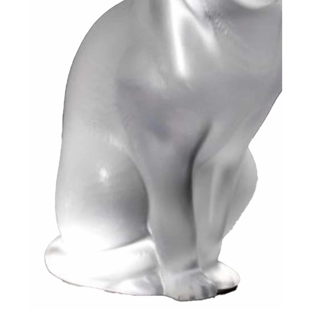 Lalique France : « Chat Assis » en cristal | Biron Lalique France : "Chat Assis" en cristal