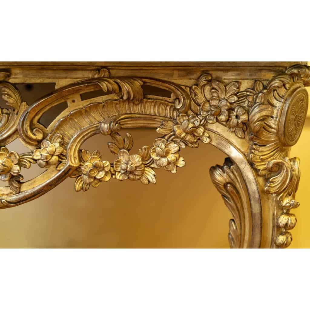 Console LOUIS XV. Fin du XVIIIème siècle. | Biron Console LOUIS XV. Fin du XVIIIème siècle.