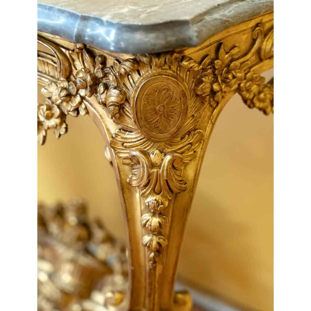Console LOUIS XV. Fin du XVIIIème siècle. | Biron Console LOUIS XV. Fin du XVIIIème siècle.