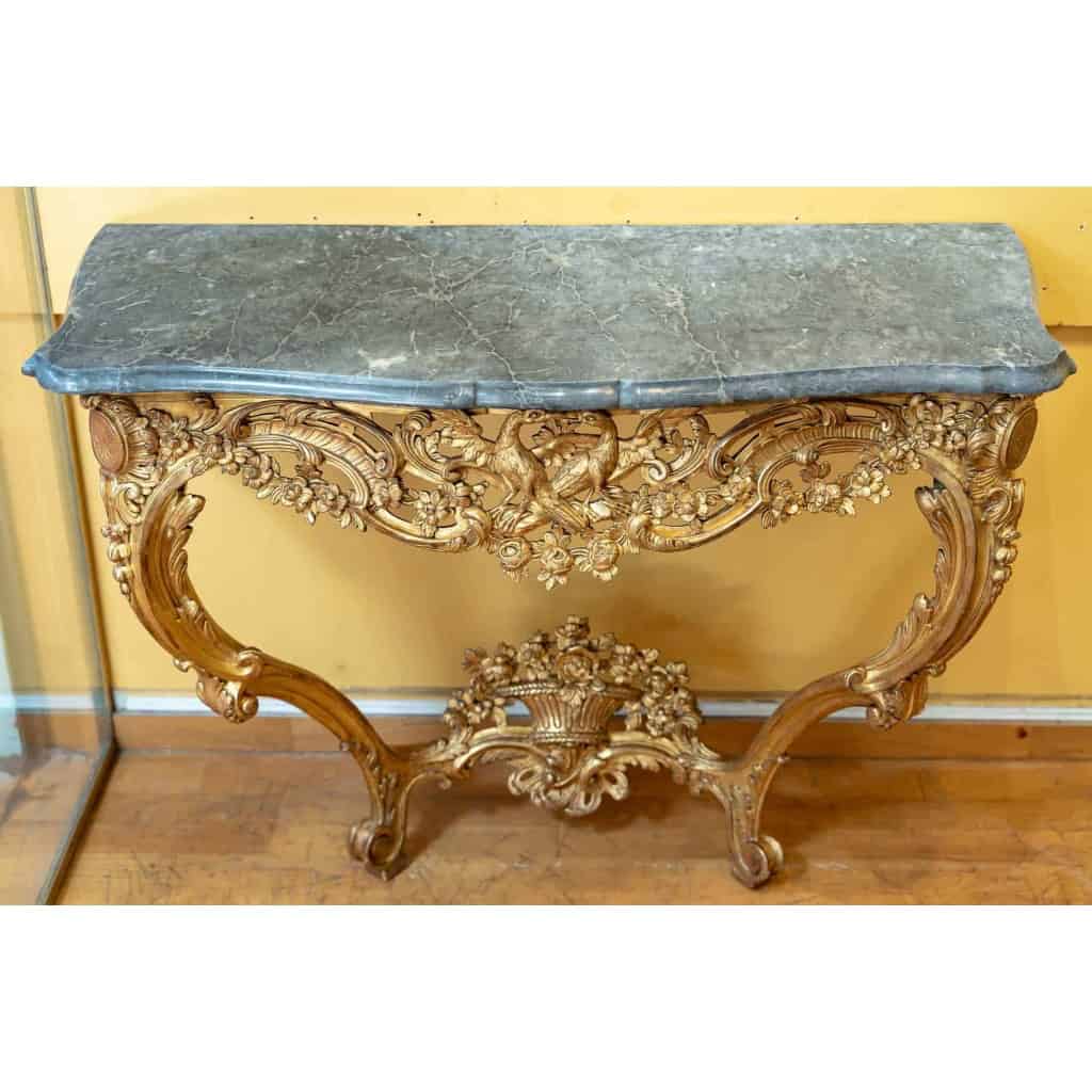Console LOUIS XV. Fin du XVIIIème siècle. | Biron Console LOUIS XV. Fin du XVIIIème siècle.