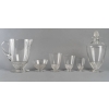 Service « Nippon » verre blanc de René LALIQUE – 50 Pièces | Biron ||||||||||||