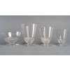 Service « Nippon » verre blanc de René LALIQUE – 50 Pièces | Biron Service "Nippon" verre blanc de René LALIQUE - 50 Pièces