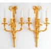 Paire d’appliques de style Louis XVI signées Jollet. | Biron ||||