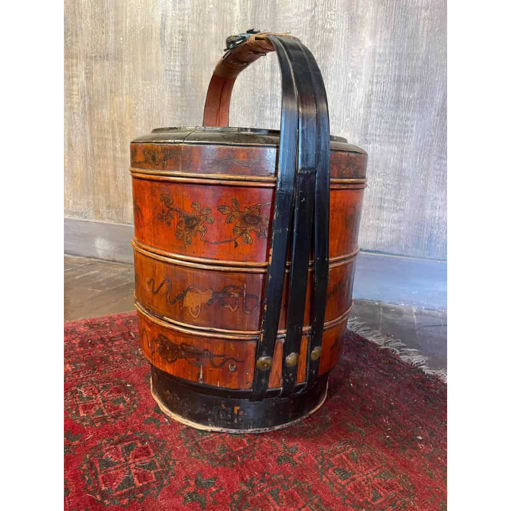 Panier de cérémonie de mariage – antiquité chinoise | Biron Panier de cérémonie de mariage - antiquité chinoise