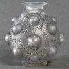 Vase « Tournesols » verre opalescent patiné gris de René LALIQUE | Biron ||||||
