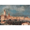 Henry de WAROQUIER (1881-1970). Village en Italie. | Biron Henry de WAROQUIER (1881-1970). Village en Italie.