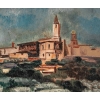 Henry de WAROQUIER (1881-1970). Village en Italie. | Biron Henry de WAROQUIER (1881-1970). Village en Italie.