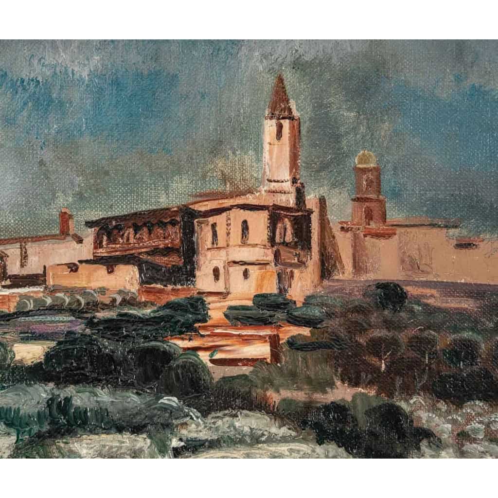 Henry de WAROQUIER (1881-1970). Village en Italie. | Biron Henry de WAROQUIER (1881-1970). Village en Italie.