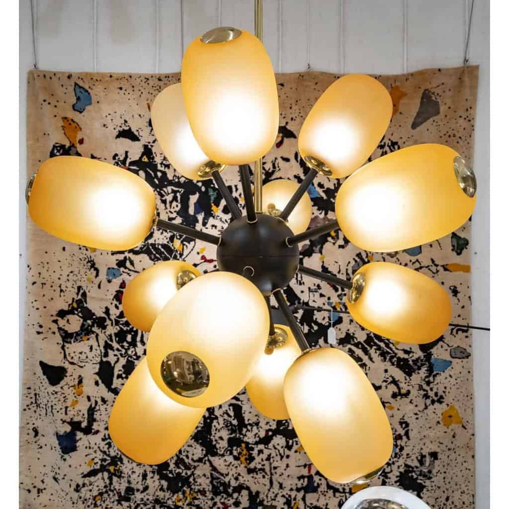 Suspension de style Spoutnik ou Space Age, travail contemporain | Biron ||||