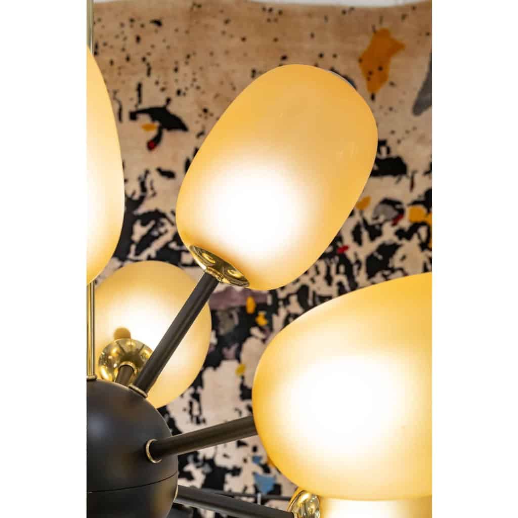 Suspension de style Spoutnik ou Space Age, travail contemporain | Biron Suspension de style Spoutnik ou Space Age, travail contemporain