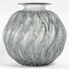 Vase « Marisa » verre blanc patiné bleu de René LALIQUE | Biron |||||||