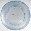 Vase « Pensées » verre bleu ciel patiné bleu de René LALIQUE | Biron Vase "Pensées" verre bleu ciel patiné bleu de René LALIQUE