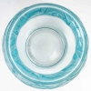 Vase « Borromée » verre blanc patiné turquoise de René LALIQUE | Biron Vase "Borromée" verre blanc patiné turquoise de René LALIQUE