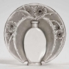 Cachet « Vase de Fleurs » verre blanc patiné gris de René LALIQUE | Biron ||||||