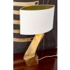 Lampe boomerang en laiton doré, années 1970 | Biron Lampe boomerang en laiton doré, années 1970