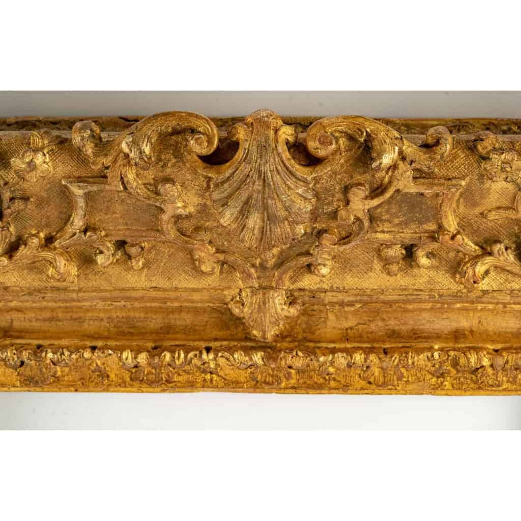 Très Beau Cadre En Bois Sculpté Doré d’époque Louis XIV – Régence | Biron Très Beau Cadre En Bois Sculpté Doré d'époque Louis XIV - Régence