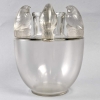 Vase « Bellecour » verre blanc de René LALIQUE | Biron ||||||
