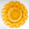 Vase « Languedoc » cristal jaune ambré de LALIQUE FRANCE | Biron Vase "Languedoc" cristal jaune ambré de LALIQUE FRANCE