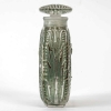 Flacon « Fougères » verre blanc patiné vert de René LALIQUE | Biron Flacon "Fougères" verre blanc patiné vert de René LALIQUE
