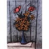 Buffet Bernard Nature Morte Aux Marguerites Et Roses Lithographie Couleurs Justifiée Certificat | Biron Buffet Bernard Nature Morte Aux Marguerites Et Roses Lithographie Couleurs Justifiée Certificat