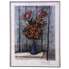 Buffet Bernard Nature Morte Aux Marguerites Et Roses Lithographie Couleurs Justifiée Certificat | Biron Buffet Bernard Nature Morte Aux Marguerites Et Roses Lithographie Couleurs Justifiée Certificat