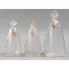 Trois Flacons « L’Origan » verre blanc de René LALIQUE pour Coty | Biron Trois Flacons "L'Origan" verre blanc de René LALIQUE pour Coty