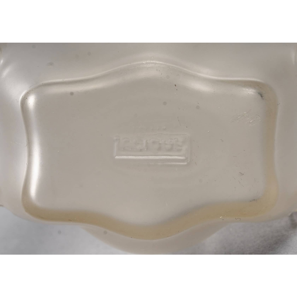 Trois Flacons « L’Origan » verre blanc de René LALIQUE pour Coty | Biron Trois Flacons "L'Origan" verre blanc de René LALIQUE pour Coty