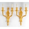Paire d’appliques de style Louis XVI d’époque Napoléon III. | Biron ||||||