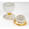 Cristallerie De Baccarat, Pendule « L’Oeuf » | Biron Cristallerie De Baccarat, Pendule "L'Oeuf"