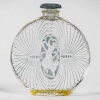 Flacon « De Lui » verre blanc patiné bleu de René LALIQUE pour Erasmic | Biron |||||