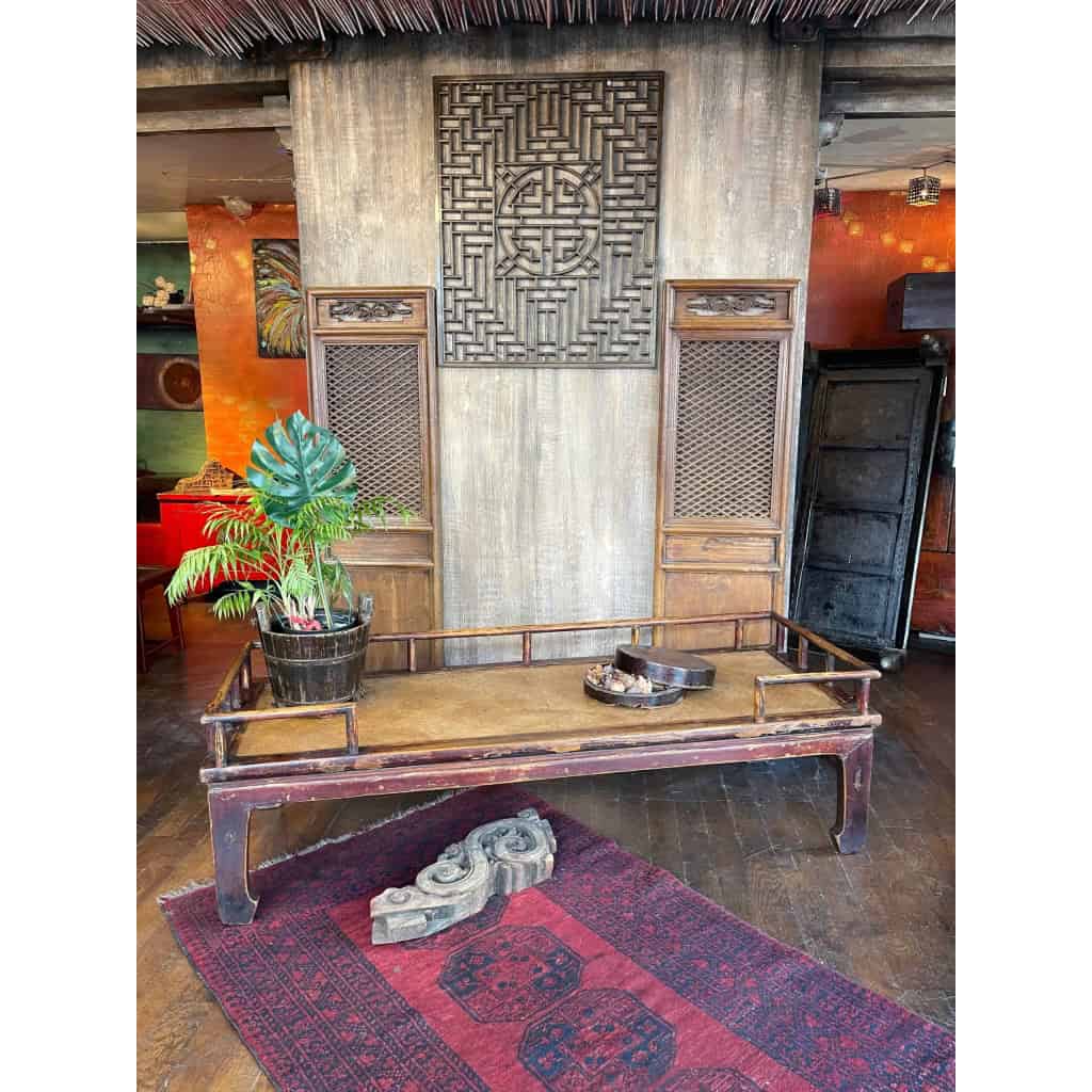 Table basse ancien lit de jour | Biron Table basse ancien lit de jour
