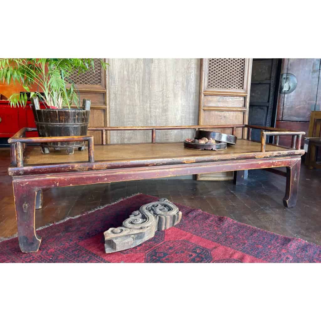 Table basse ancien lit de jour | Biron Table basse ancien lit de jour