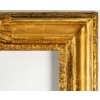 Cadre à pastel en bois doré sculpté d’époque Louis XV | Biron Cadre à pastel en bois doré sculpté d'époque Louis XV