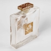Flacon « L’Origan » verre blanc patiné sépia de René LALIQUE pour D’Héraud | Biron Flacon "L'Origan" verre blanc patiné sépia de René LALIQUE pour D'Héraud