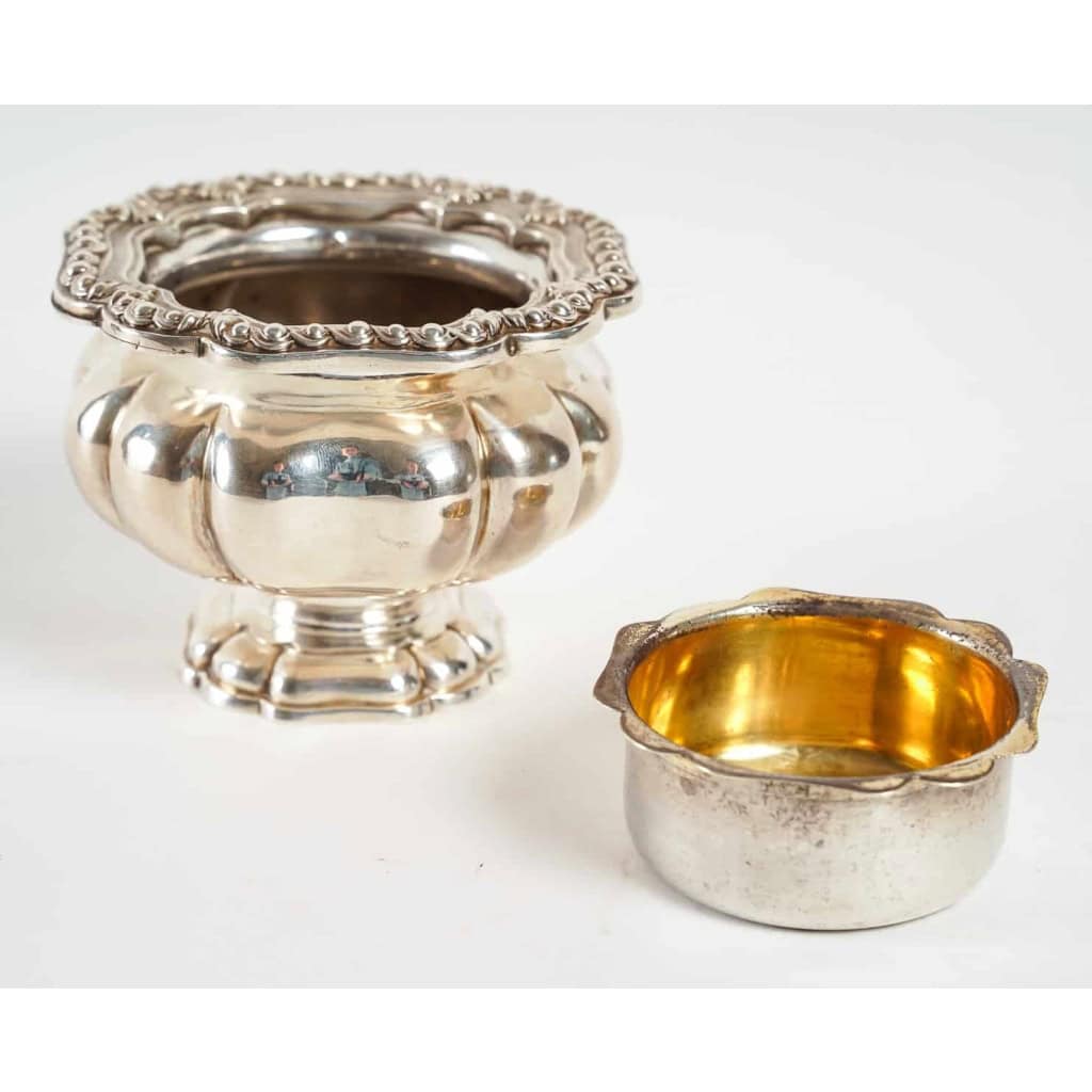 Rafraichissoir en argent, XIXème siècle | Biron Rafraichissoir en argent, XIXème siècle