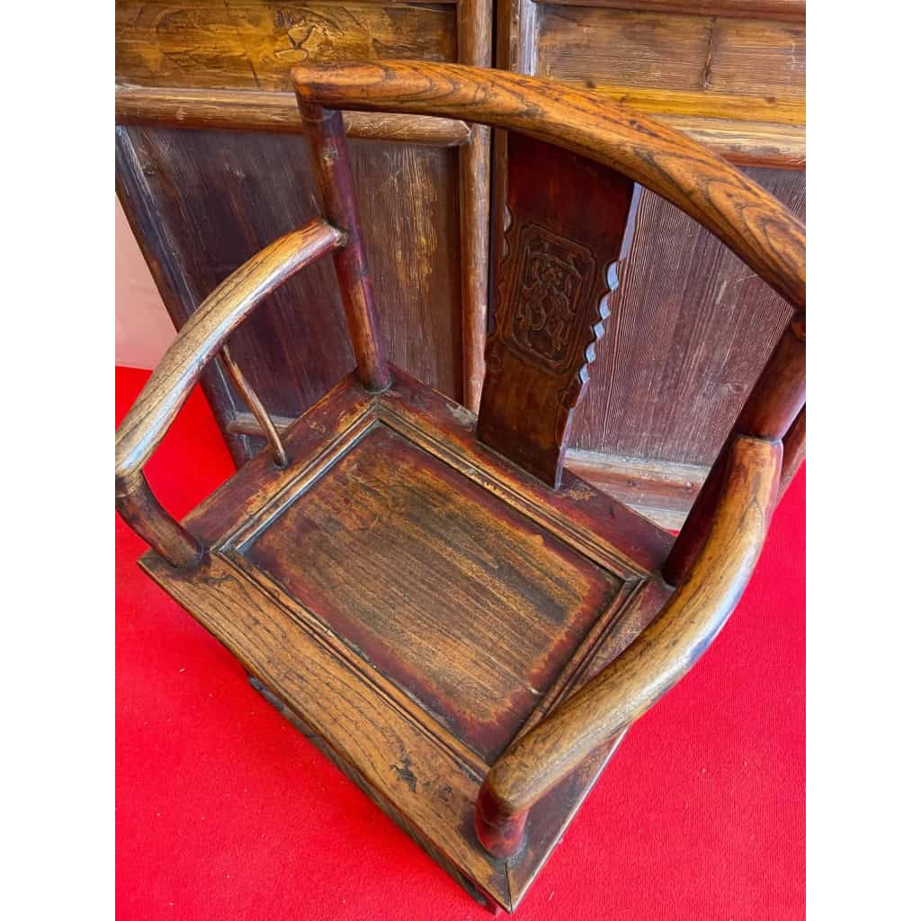 Fauteuil antique chinois | Biron Fauteuil antique chinois