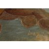 Huile sur toile de Luez, représentant 3 femmes nues | Biron Huile sur toile de Luez, représentant 3 femmes nues