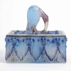 Boîte « Ibis » pâte de verre de Gabriel ARGY-ROUSSEAU | Biron Boîte "Ibis" pâte de verre de Gabriel ARGY-ROUSSEAU