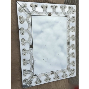 1950′ Miroir Art Déco Aux Rinceaux Signé Lalique | Biron |||||||||||