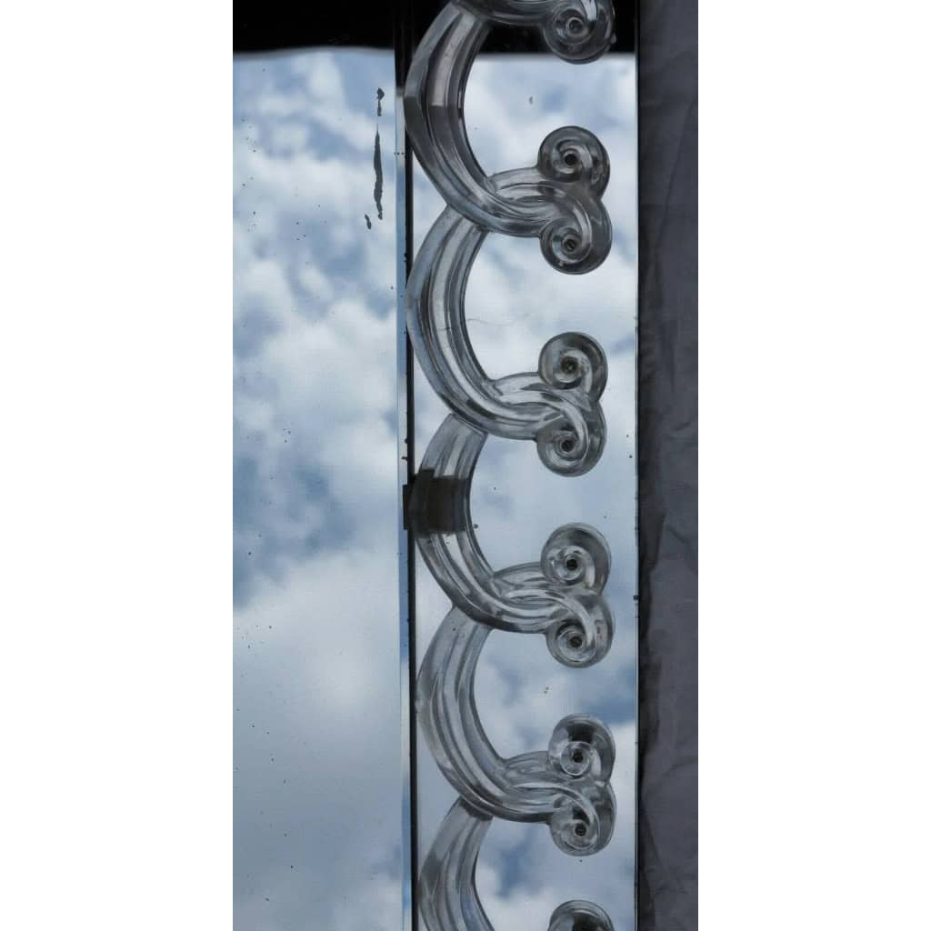 1950′ Miroir Art Déco Aux Rinceaux Signé Lalique | Biron 1950′ Miroir Art Déco Aux Rinceaux Signé Lalique